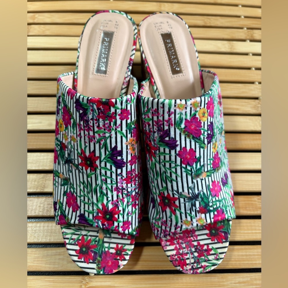 Multicolor Floral Shoes by Primark